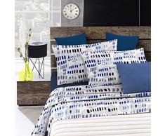 Fantasy Italian Bed Linen Bettwäsche, Punti e, Kleine doppelte, Mikrofaser, Punke und Lineen