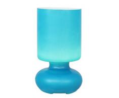 Brilliant Fuerte Tischleuchte, 1x E14 maximum 40 W, Glas, türkis 92975/03