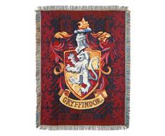 Harry Potter House Ravenclaw Reisekissen mit Applikation Tapisserie-Überwurf 4 x 5 Gryffindor Shield