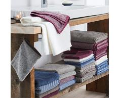 Living Crafts Badetuch Azur, 100% Baumwolle (Bio), one Size