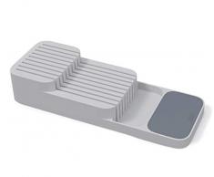 Joseph Joseph Drawer Store - Zweistufiger, horizontaler Messerblock - grau