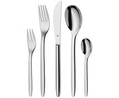 WMF Stamp Besteckset, 12 Personen, 60-teilig, Monobloc-Messer, Cromargan Edelstahl poliert, glänzend, spülmaschinengeeignet