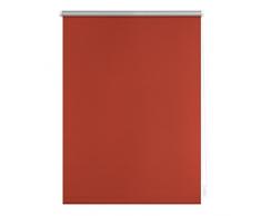 Lichtblick Verdunklungsrollo Klemmfix, 70 cm x 150 cm (B x L) in Terracotta, ohne Bohren, Sonnen-, Sicht-, Hitze- & Kälte-Schutz, reflektierende Thermo-Rollo Funktion, Verdunkelung für Fenster & Türen