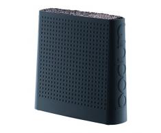 Bodum Bistro Messerblock, Kunststoff, Schwarz, 6.6 x 21.4 x 32 cm