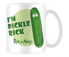 Cartoon Network and Morty Pickle Rick Coffee Mug Kaffeetassen, Keramik, Mehrfarbig, 7.9 x 11 x 9.3 cm