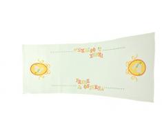 Bellanda Tischläufer, Polyester, Sekt, 40x110