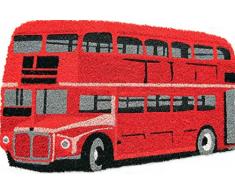 Fußmatte, Kokosfaser, 45 x 75 cm, Braun