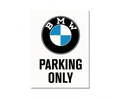 Nostalgic-Art Magnet, Parking Only White