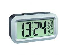TFA Dostmann Lumio Funkwecker, 60.2553.01, mit Funkuhr, Wecker digital, mit Innentermperatur, mit Licht