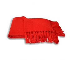 Tagesdecke Chiltern - 127 x 180 cm, Kirschrot, 127 x 180 cm