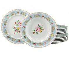 Creatable 16081, Serie Maria Theresia BOUQUET, Geschirrset Tafelservice 12 teilig