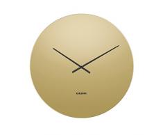 Karlsson Mirage Uhr, Wanduhr, Glas, Gold, One Size