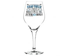RITZENHOFF Craft Beer Bierglas von Kathrin Stockebrand, aus Kristallglas, 250 ml, mit fünf Bierdeckeln