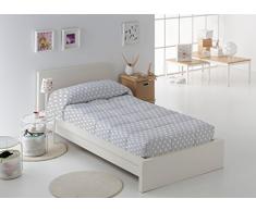 Martina Home Bettwäsche Bettwäsche Candy Star – Bettwäsche 90x18x47 cm grau