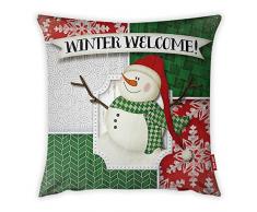 Bonamaison Dekorativ Kissenhülle, Kissenbezug, Zierkissenbezug, Wohnkultur, Für Sofa, Kaffeestube, Größe: 45X45 cm - Entworfen und hergestellt in der Türkei