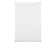 Gardinia 33428, Easyfix / Klemmfix Jalousie, individuell höhenverstellbar, zum Klemmen, 80 x 130 cm, weiÃ