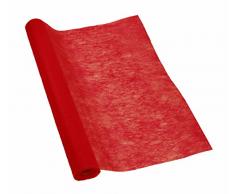 10 Meter Vlies Tischband TischlÃ¤ufer Tischdeko Dekovlies rot 48cm Breite