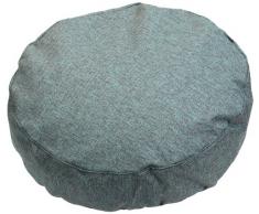 Sauermilch 1304601500027 Lodge Bodenkissen rund, 60 x 15 cm, türkis