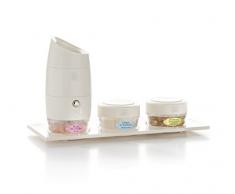 Peugeot Zanzibar Salzmühle, Plastik, weiß, 6 x 6 x 12,5 cm