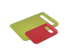 Zeal Slimline Schneidebrett Red 22x15cm/Lime 34x23cm