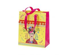 Talking Tables BOHO-MEDGFTBAG Frida Kahlo Geschenktasche, Papier, mehrfarbig