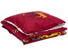 Warner Harry Potter Bettwäsche 140 x 200 cm, 100% Baumwolle, Bordeaux