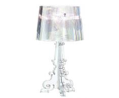 Kartell Bourgie lampe, Polycarbonat, E14, Kristall, 68 x 78 x 68 cm