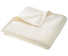 David Fussenegger 13006050 Capri Heim- und Schlafdecke Uni, 150 x 200 cm