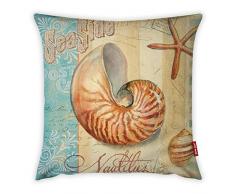 Bonamaison Dekorativ Kissenhülle, Kissenbezug, Zierkissenbezug, Wohnkultur, Für Sofa, Kaffeestube, Größe: 45X45 cm - Entworfen und hergestellt in der Türkei