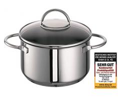 Rohe Germany Fleischtopf Ravenna 20 cm, Edelstahl 18/10, Inhalt ca. 3,5 ltr