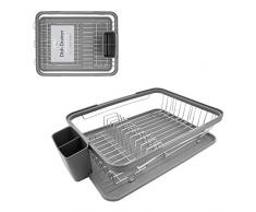 Anika 69069 Abtropfgestell, 41 x 32 x 9,5 cm, Grau