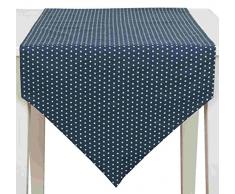 Clayre & Eef TLS65BL Tischläufer 50 * 160 cm