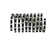 Paulmann 70594 YourLED Stripe 3 m RGB LED Strip Schwarz klar beschichtet Lichtband bunt 17,8W Lichtstreifen 550 Lumen Leuchtband 120 LED