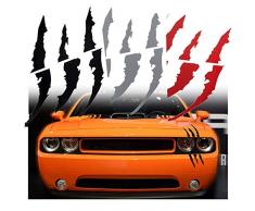 Xotic Tech 1 x gestanzt Monster Krallen Kratz Scheinwerfer Aufkleber Vinyl Aufkleber Halloween Dekor