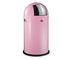 Wesco 175 831 Pushboy Abfallsammler 50 Liter Pink