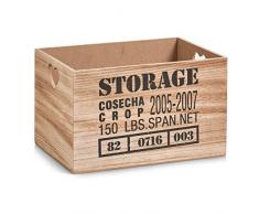 Zeller Aufbewahrungs-Kiste Storage, MDF, Holz, Natur, 33x23x20 cm