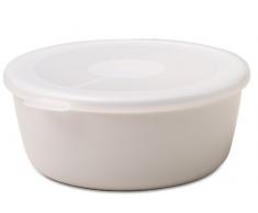 Mepal Schale mit Deckel volumia 500 ml, Plastik, Weiß, 15.8 x 15 x 6.2 cm