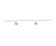 LED Lichterkette 10er Herz klar/weiss Batteriebetrieb 726-10