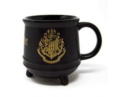 Wizarding World Harry Potter Hogwarts Crest, Tasse, 320ml, schwarz