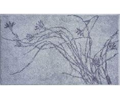 Grund Badteppich, 100% Polyacryl, superweich, Grau, grau, 70x120 cm