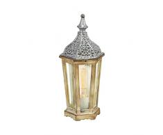 EGLO KINGHORN Tischleuchte, Stahl, 60 W, silber