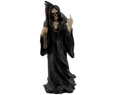 Nemesis Now 22cm Figurine Dekofigur Death Wish, 22 cm, Kunstharz, Schwarz, Einheitsgröße