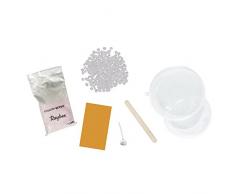 RAYHER 34284000 Bastelpackung Betonschale mit Kerze, Dose 1Set, Div. Materialien, Keine Farbangabe, 13.3 x 13.3 x 11 cm