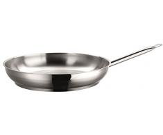 Mäser, Serie Professional, Bratpfanne 36 cm, Pfanne aus hochwertigem Edelstahl 18/10, Induktion