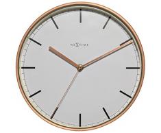 NeXtime Company Wanduhr Aluminium 1 x 1 x 4,5 cm, Mehrfarbig, 4,5 cm