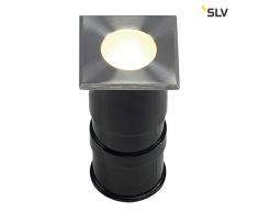SLV POWER TRAIL-LITE 47, Outdoor Bodeneinbauleuchte, Stahl, edelstahl
