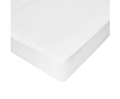 All Bamboo Spannbetttuch, reinweß, Einzelbett