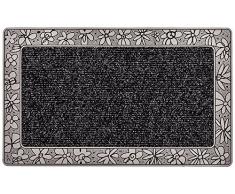 CarFashion PUR|UrbanClean Türmatte, TPE-VC 100% nachhaltig, Anthrazit Metallic, 75 x 45 cm