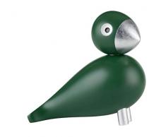 Kay Bojesen Holzfigur, Buche, Grün, 15,5cm