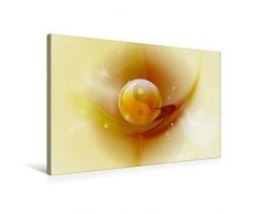 Premium Textil-Leinwand 75 x 50 cm Quer-Format Yin Yang CB | Wandbild, HD-Bild auf Keilrahmen, Fertigbild auf hochwertigem Vlies, Leinwanddruck von Claudia Burlager